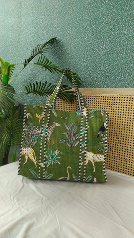 Premium Handblock Printed Tote Bag