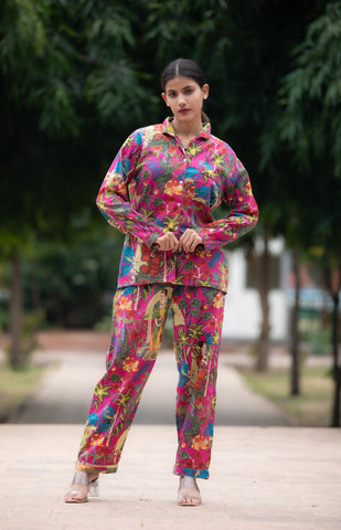 Premium Cotton Printed Pure Cotton Payjama Set