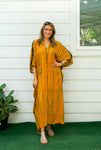 Premium Hand Dyed Pure Cotton Tie Dye Shibori Kaftan