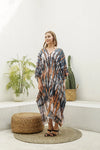 Premium Quality Pure Cotton Tie Dye Shibori Kaftan