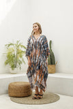 Premium Quality Pure Cotton Tie Dye Shibori Kaftan