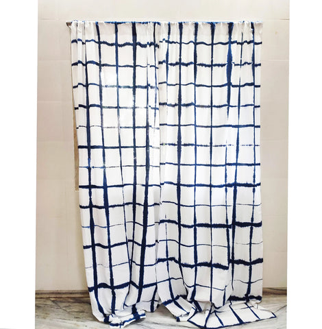 Premium Quality Tie Dye Shibori Curtains